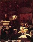 Thomas Eakins Canvas Paintings - The Gross Clinic